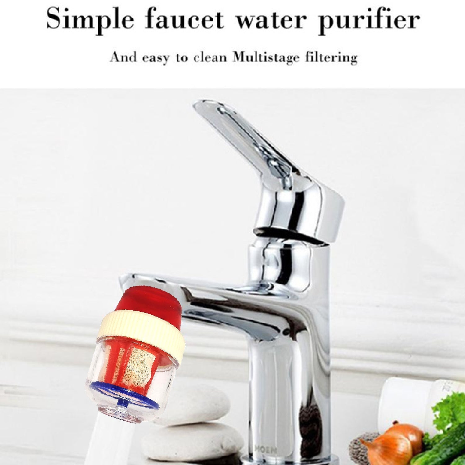 Plastic candle filter cartridge for water taps. Plastic candle filter cartridge for water taps.
